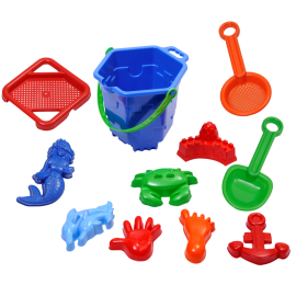 BALDE HEXAGONAL + 10 ACCESORIOS