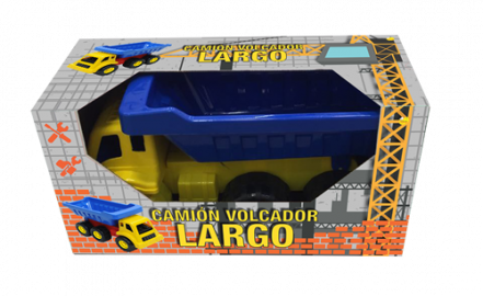 CAMION VOLCADOR LARGO EN CAJA
